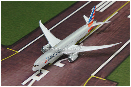 1:400 GeminiJets American BOEING 787-9 Passenger Plane Flap Down  Diecast Model