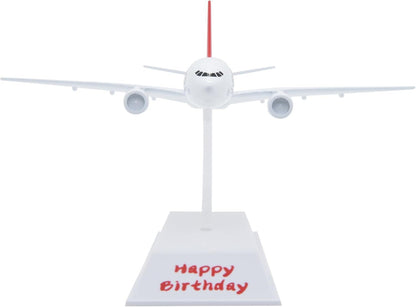 1:400 16cm B777 'Happy Birthday' Metal Airplane Model,Birthday Gift Plane Model