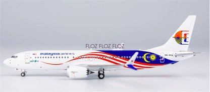 NG Models Malaysia Airlines for Boeing B737 MAX8 9M-MVA 1:400 Aircraft Pre-built