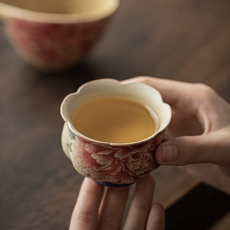 One Cup Ceramic Chinese Kungfu Tea Cup Antique Style Master Cup Of Tea On Sales