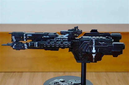 Halo Spacecraft Spaceship Model Battles Ship Resin Figure Painted Toy Gifts