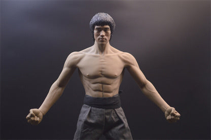 New 1/6 Bruce Lee Full Set Movable Figure Model Toy with Head Body Clothes Stock