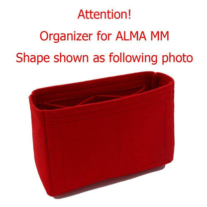 Bag Insert Organizer Makeup Small Handbag Inner Purse Portable Cosmetic Bag 1 PC