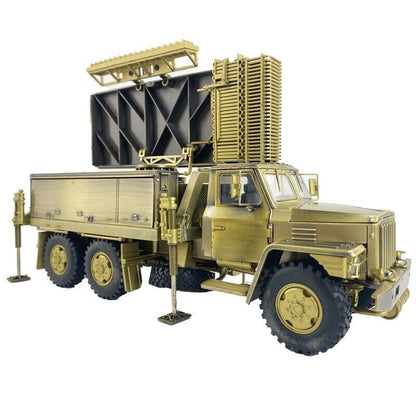 1:30 31CM Q08 NEW PHASED ARRAY RADAR VEHICLE Diecast Military Armor Truck Model