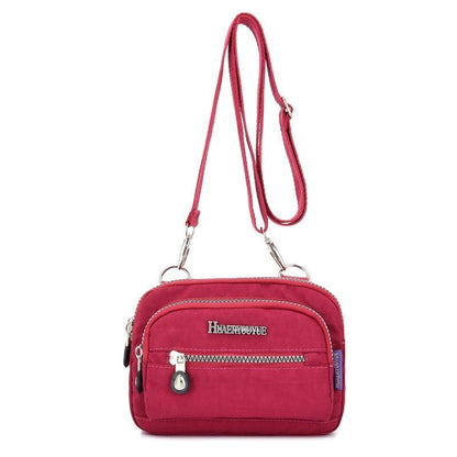 19*8*14CM Bags Small Purse Shoulder Bag Waterproof Nylon Crossbody Packs Handbag
