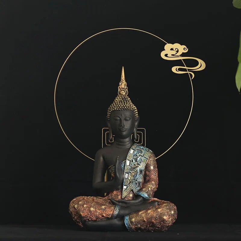 Large Buddhism Resin Handmade Buddha Statue Thailand Buda Buddha Sculpture