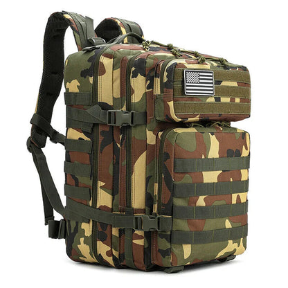 50L 1000D Hunting Bag Backpack Outdoor Rucksacks Tactical Sports Camping Hiking