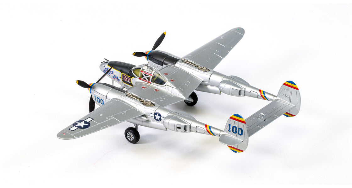 1:72 Corgi Lockheed P-38L Lightning USAAF 475th FG Fighter Diecast Plane Model
