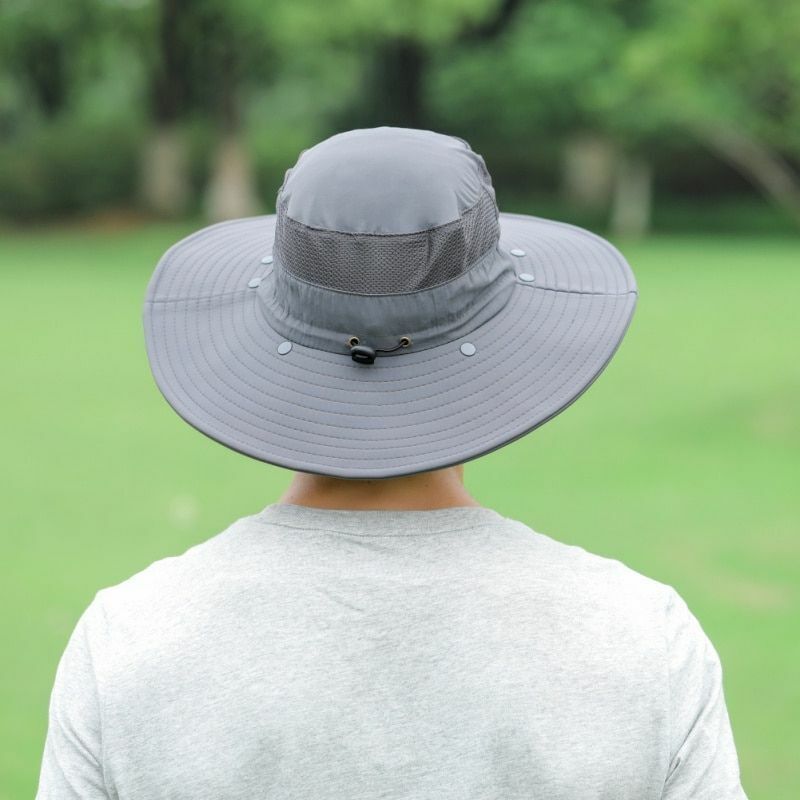 Fishing Hat Cap UPF 50+Sun Protection Neck Flap Outdoor Sport Camping Unisex 1PC
