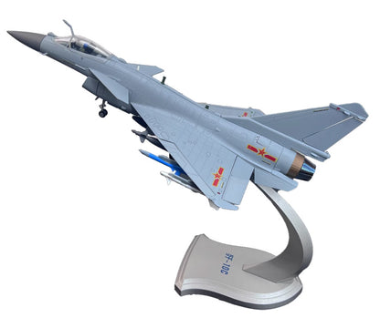 1:48 35CM China Air Force J-10C Fighter Plane Diecast Military Aircraft Model