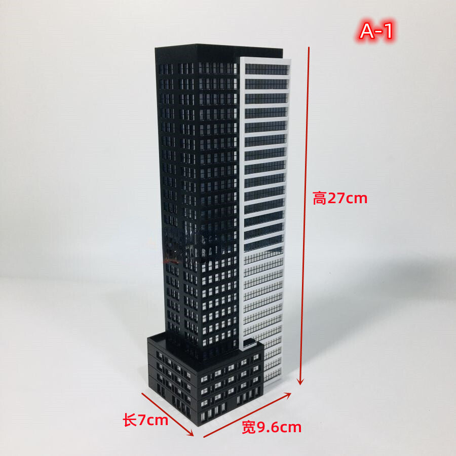 City HighHouse 1:300 Architectural Model Skyscraper Scene Building Model
