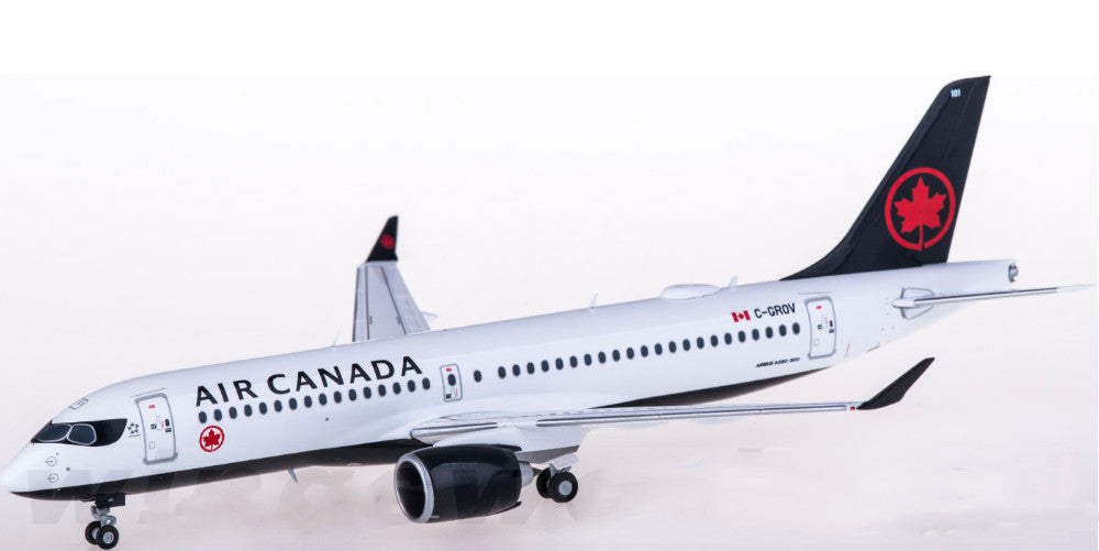1:200 Herpa AIR CANADA AIRBUS A220-300 Passenger Airplane Diecast Aircraft Model