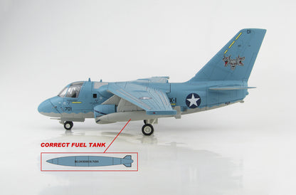 HM S-3B Viking Naval Aviation BuNo 160581 VX-30 Bloodhounds 1/72 diecast model