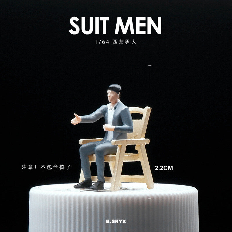 1/64 Figure Model Sexy Girl Model Boy Model City Street Mini Scene Doll