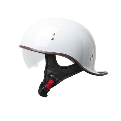Fashion Helmet Retro Lightweight Open Face Motorcycle Helmet with Internal Visor