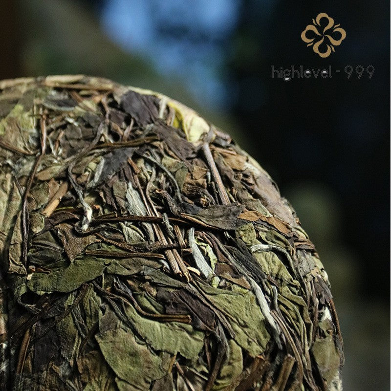 300g White Tea Cake Baimudan Fuding Sun Dried Mountain Grown Tea