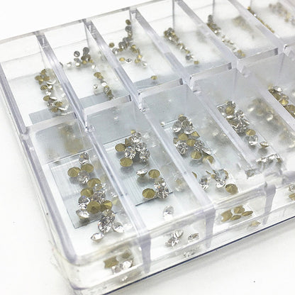 18 Sizes 540PCS Watch Parts Watch Screws Stones Rhinestone Diamond Watchmaker