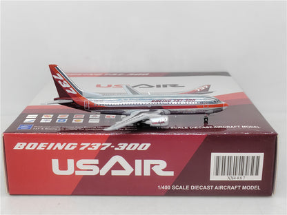 1:400 JC Wings USAIR B737-300 Passenger Airplane Diecast Aircraft Model