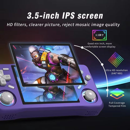 XF35H 3.5" IPS Screen Linux System Retro Pocket Handheld Game Console