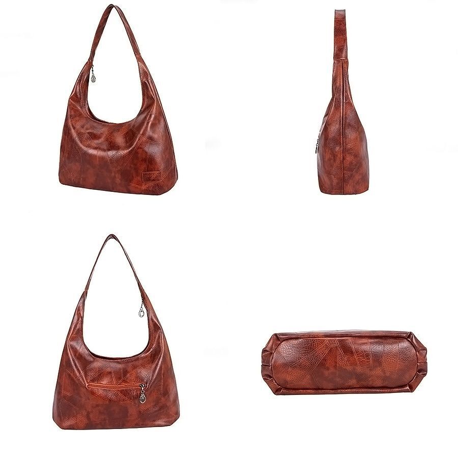Fashion Retro Bag Handbag Dumpling Bags One-shoulder Leather Hand Bags Crossbody