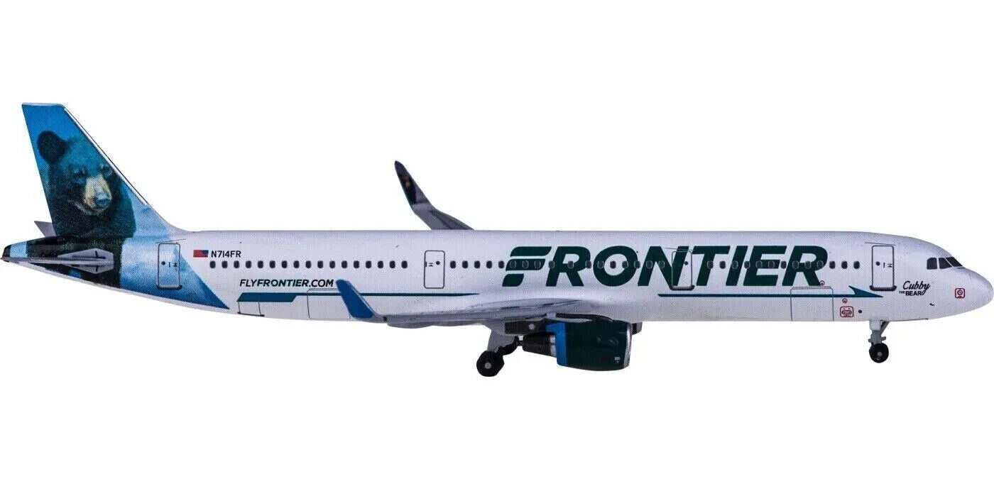 1:400 Aeroclassics FRONTIER AIRBUS A321neo Passenger Airplane Diecast Model