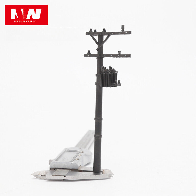 1/64 Electric Pole Model Prop City Street Scene Display Accessories Toy