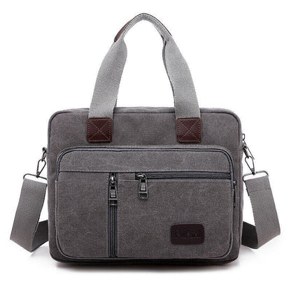 Canvas Men's Handbag Shoulder Bag Travel Crossbody Bag Travel Bag Tote