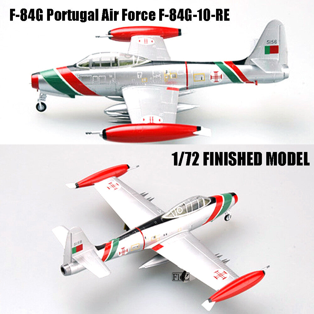 F-84G Portugal Air Force F-84G-10-RE 1/72 aircraft finished plane Easy model