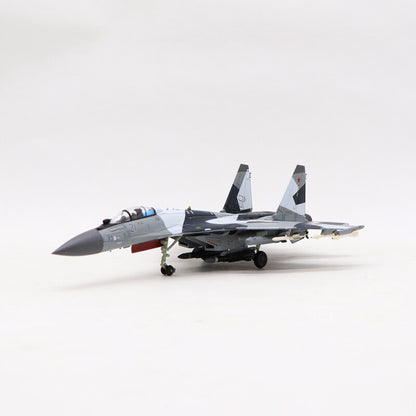 1/100 Russian Su-35 Super Flanker Fighter SU-35 alloy military aircraft model 21