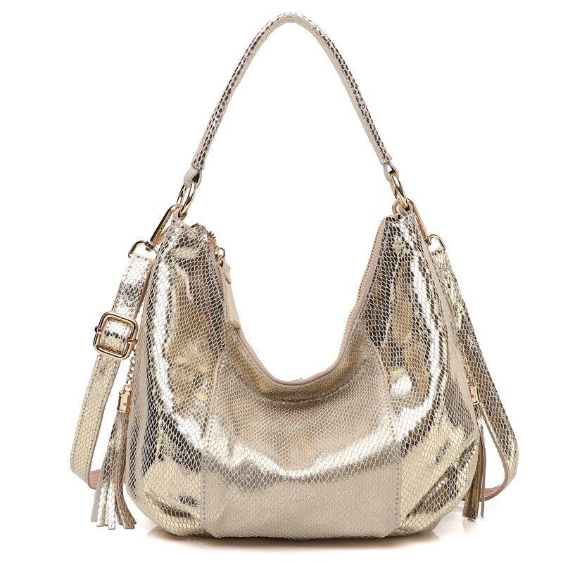 Leather Shoulder Bag Handbag Female Stylish Tote Hobos Cross Body Bags