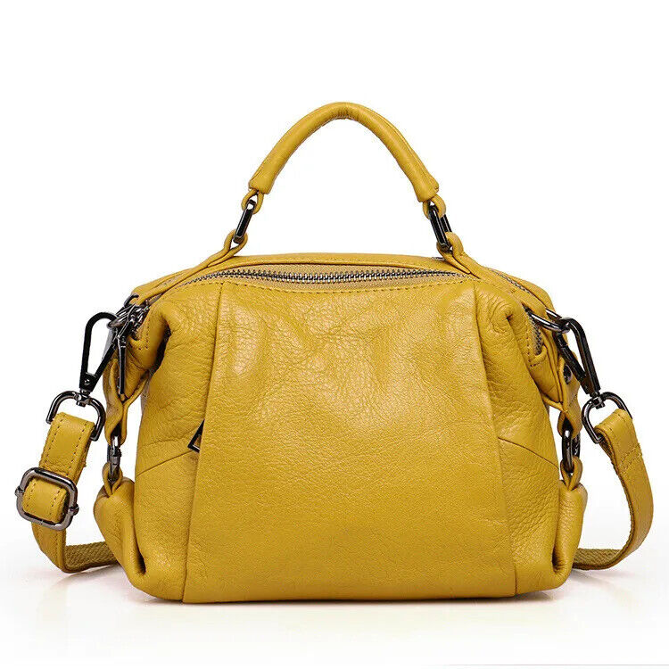 Winter Shoulder Bag Ladies Genuine Handbag Women Cowhide Crossbody Bags