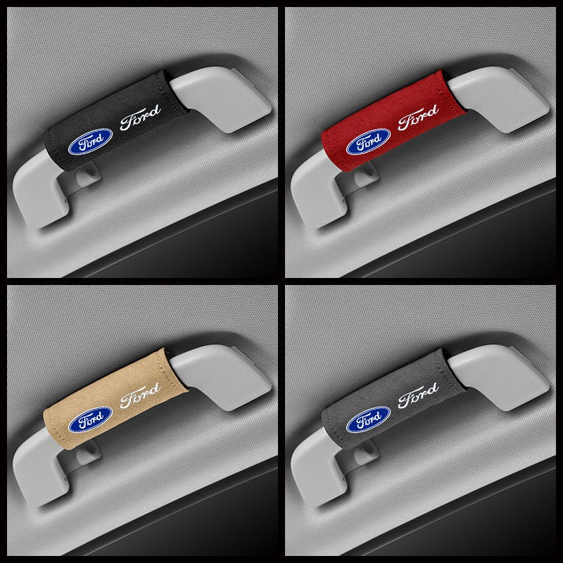 4 pieces of car door handle gloves, roof door handle gloves, universal anti slip