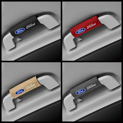 4 pieces of car door handle gloves, roof door handle gloves, universal anti slip
