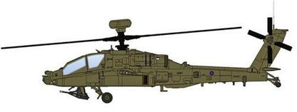 HM WAH-64D "Operation Herrick"ZJ229 Afghanistan 1/72 Aircraft Pre-builded Model