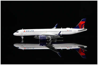 1:400 GeminiJets DELTA BOEING A321neo Airplane Diecast Plane Aircraft Model