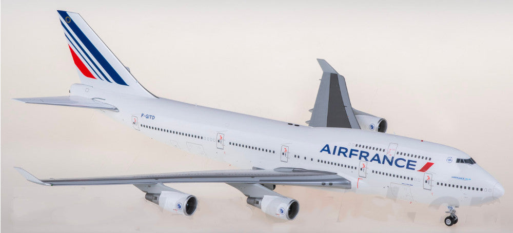 1:200 SQ Wings Air France Boeing 747-400 Passenger Airplane Diecast Plane Model