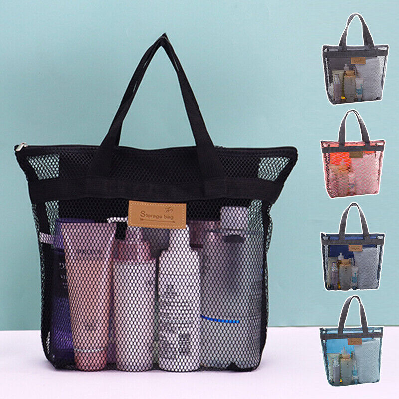 Travel Beach Bag Portable Outdoor Toiletries And Swimming Bags Mesh Storage Bag