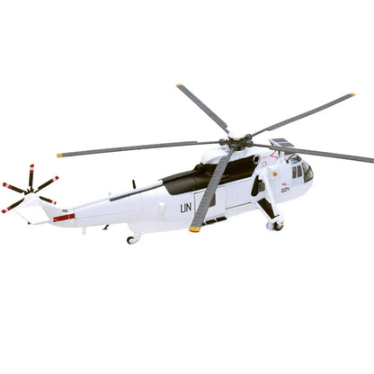 UK Royal Navy Sea King HC.4 United Nations Peacekeeping Force Helicopter Model