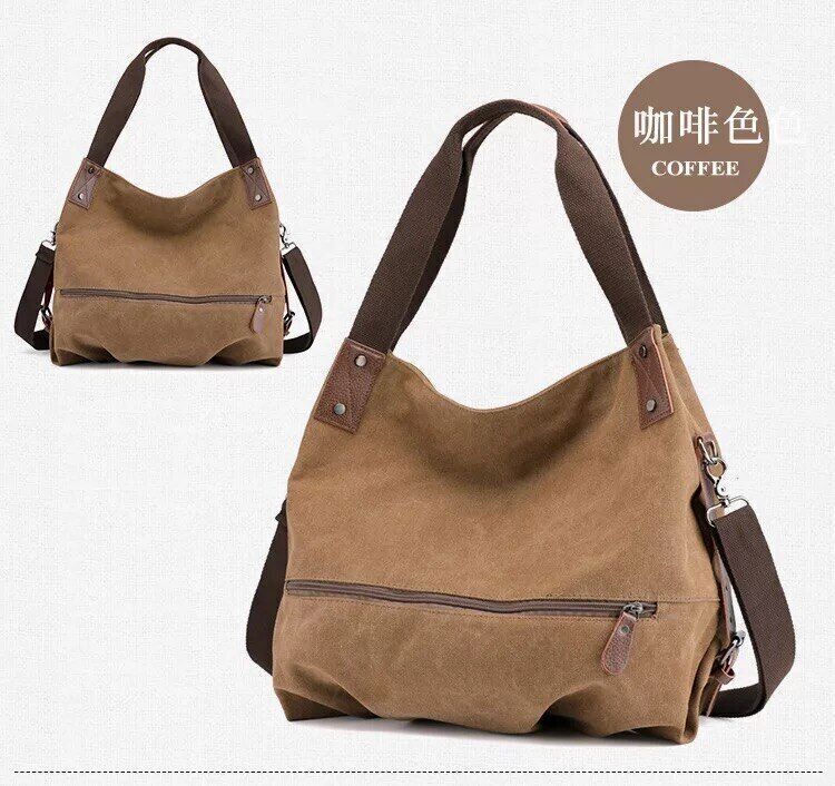 Women's Canvas Bag Casual Spring Canvas Women's Bag Shoulder Bag
