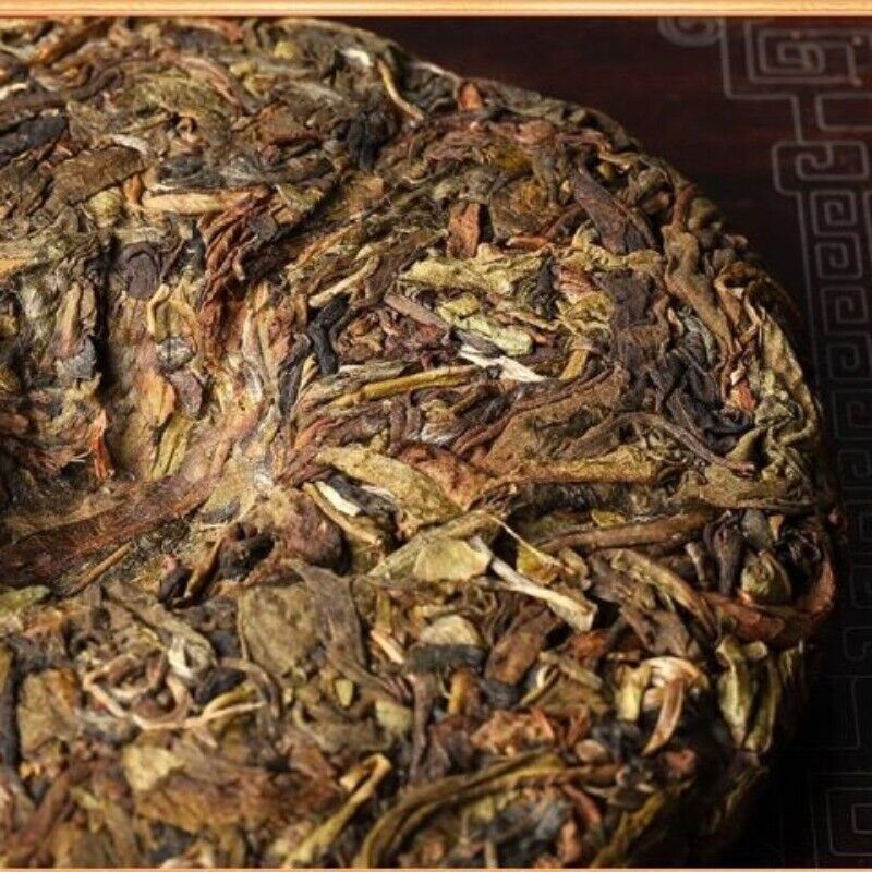 Pu'er Tea Raw Tea Lincang Iceland Peacock Head Spring Gold Leaf 200g