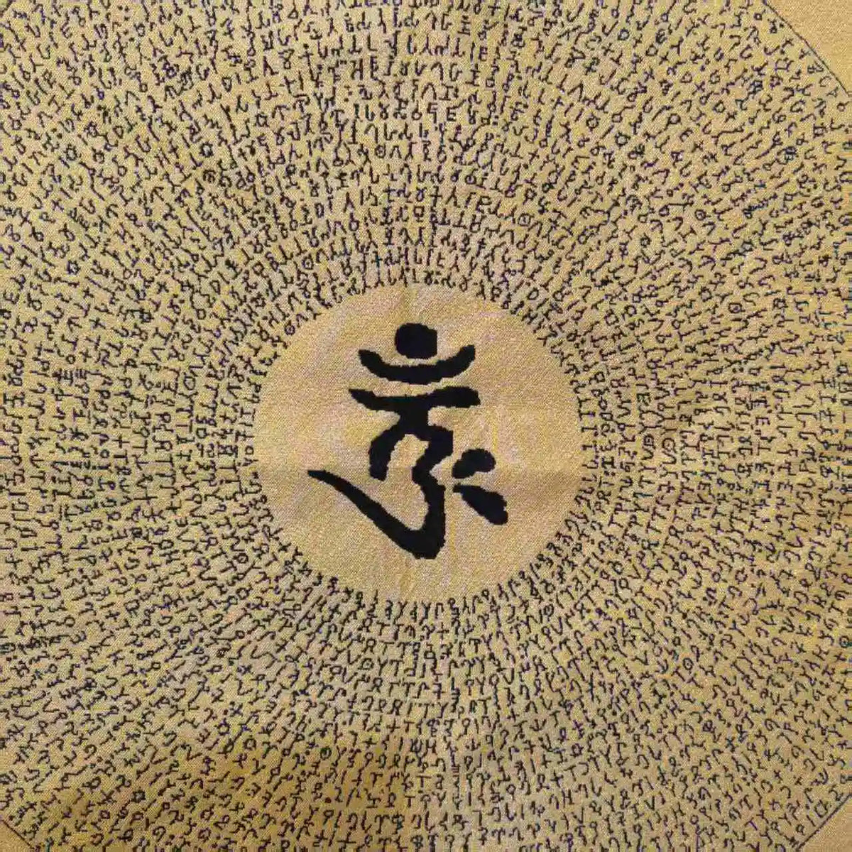 Tibetan Buddhism Leng Yan Curse Ten sided Buddha Mother Dharani Mantra Thangka