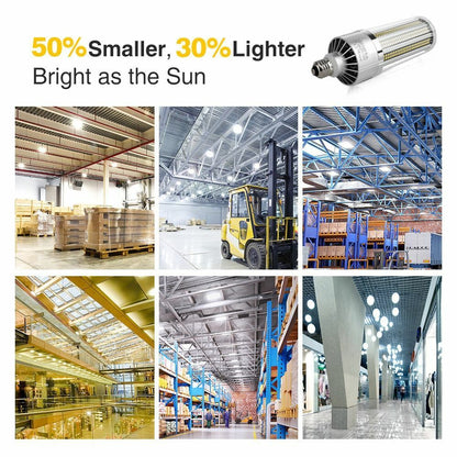 Super Bright LED E27 Corn Bulb 25W-200W Lamp 110V 220V Smart IC E39 E4 Big Power