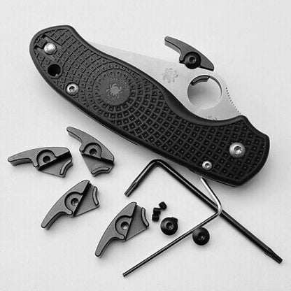Aluminium Alloy Quick Open Hook for Spyderco Native 5 Lightweight ( C41 )
