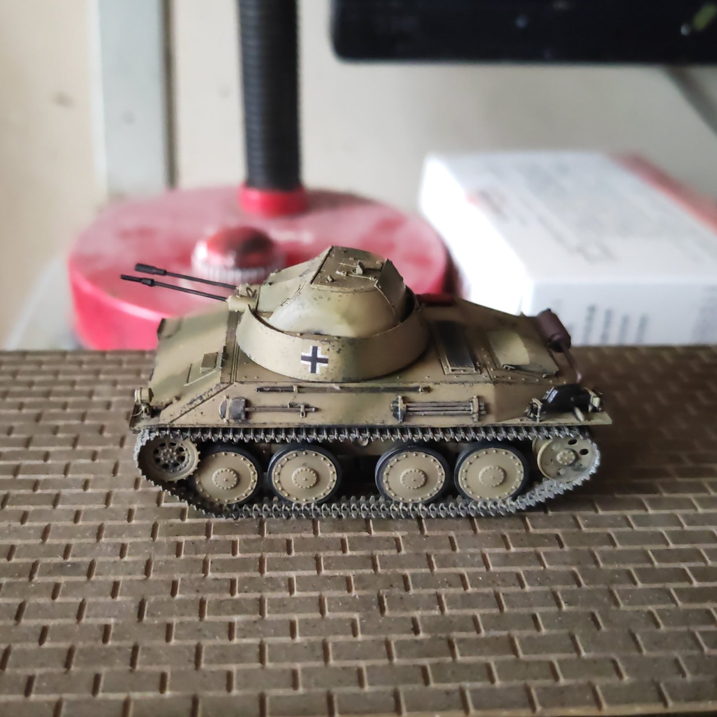 1/72 German Flakpanzer 38(t)"‌/ ‌Sd.Kfz.140‌‌ tank Paint static model gifts