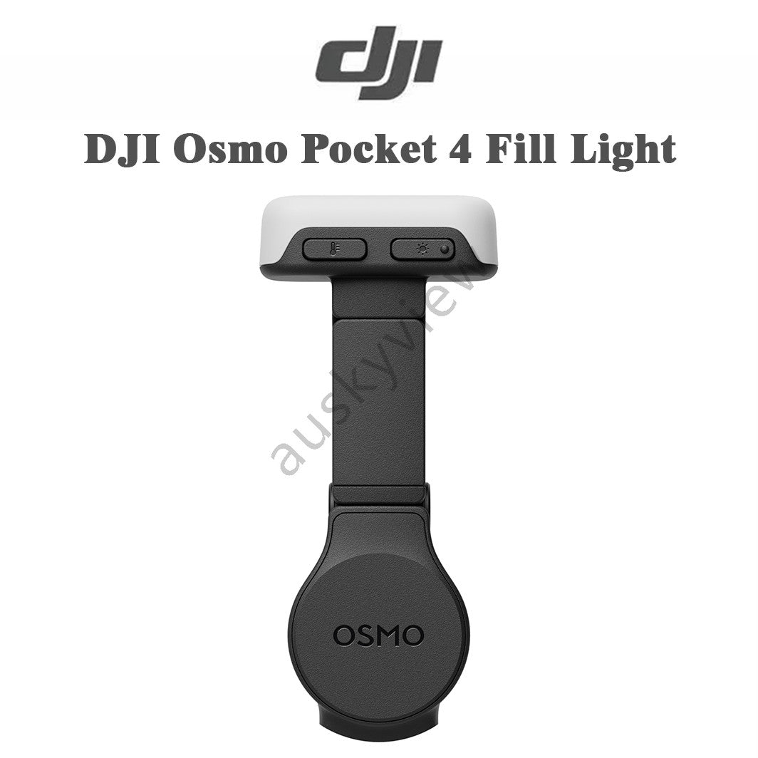 Original Osmo Pocket 4 Fill Light – Magnetic, 3-Color Temp, Low Light Fix