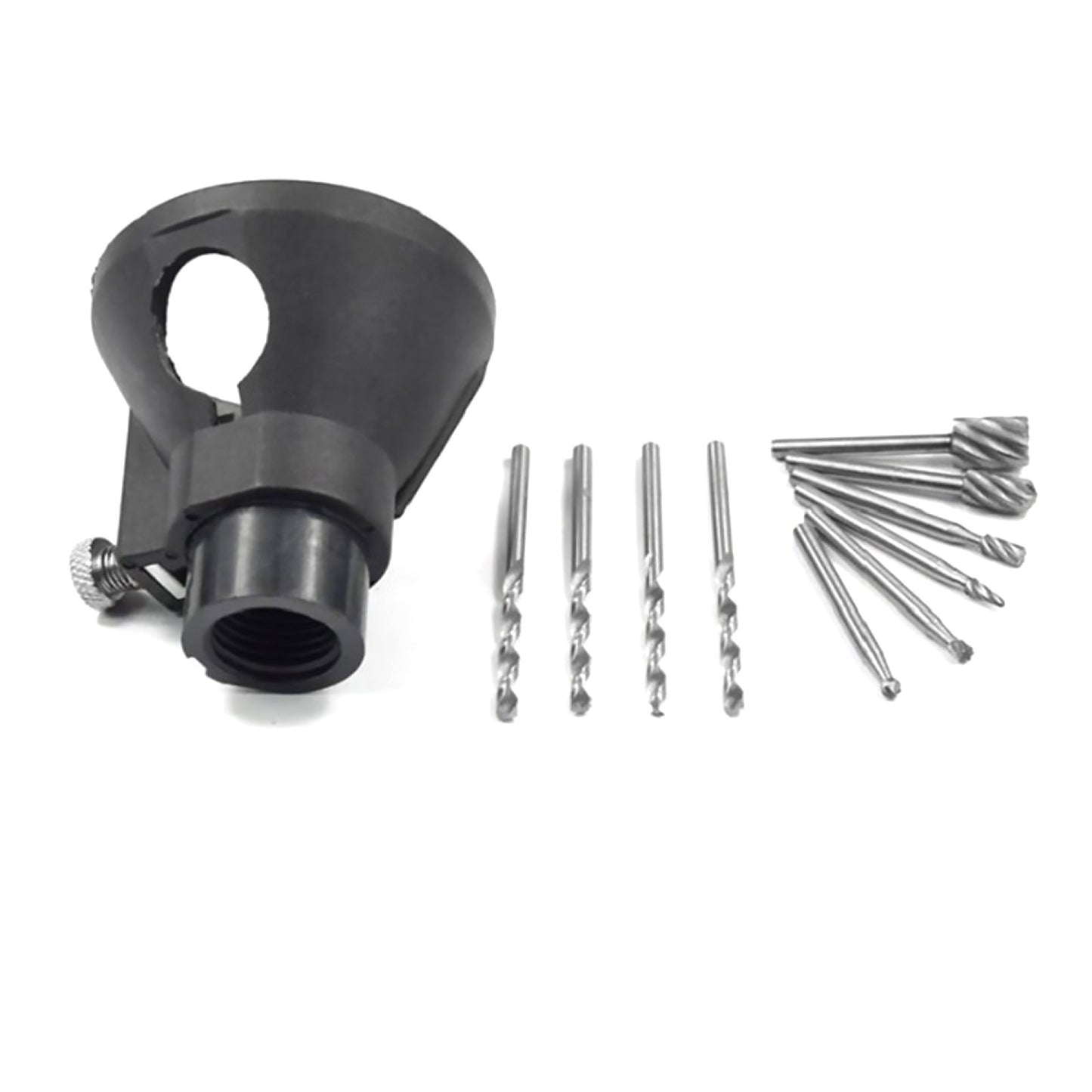 Large Window Wood Cutting Guide HSS Router With Drill Bits Set For Dremel E