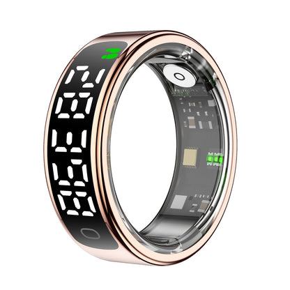 Smart ring heart rate blood oxygen exercise meter step Bluetooth camera--