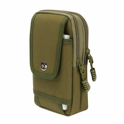 Oxford Cloth Outdoor Tactical Bag Mobile Phone Waist Belt Pack Pouch Hunting 70g