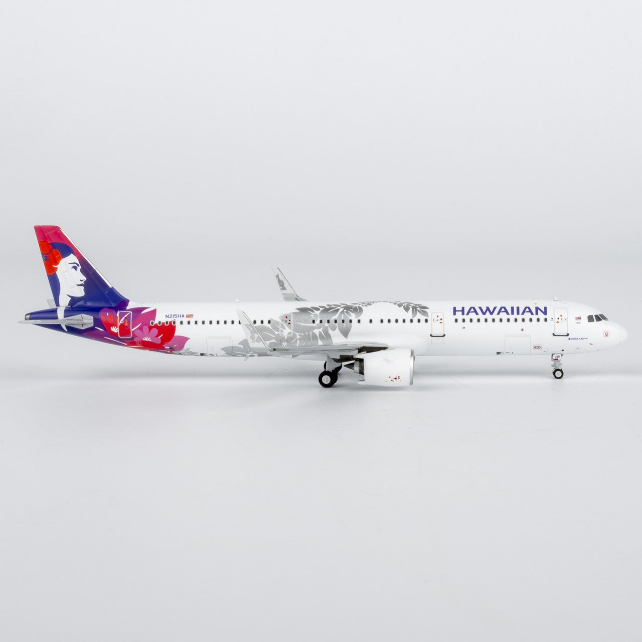 1:400 NGmodels Hawaiian Airlines Airbus A321neo Airplane Diecast Plane Model