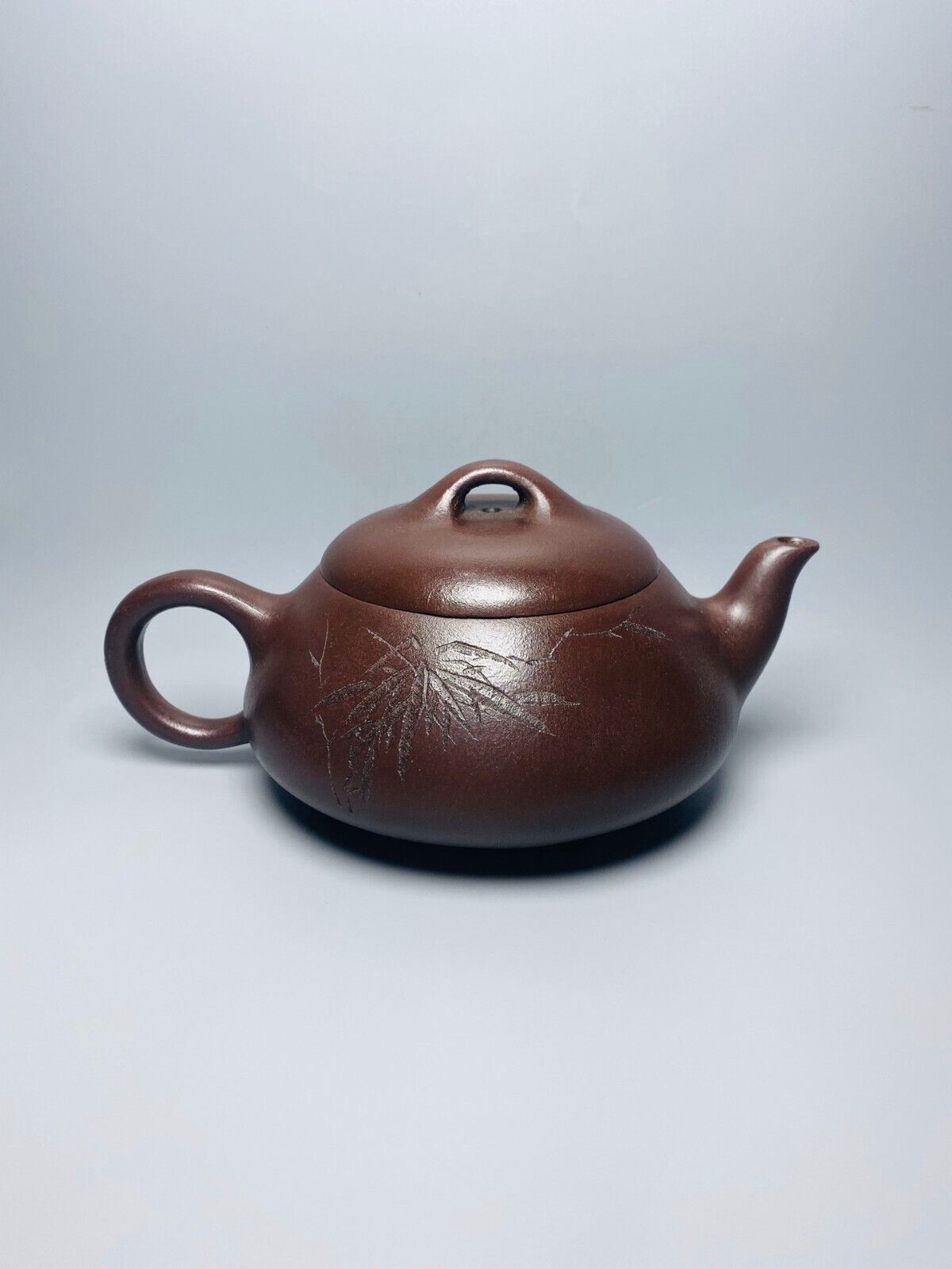 Chinese Yixing Zisha Clay Handmade Exquisite Teapot（汉堂石瓢 底款：顾景舟）